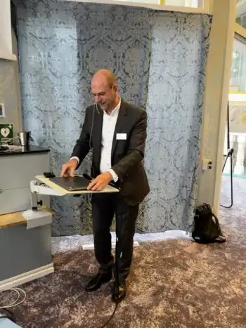 Johan Botling tilldelades Svenska Lungcancerfondens stipendium 2022