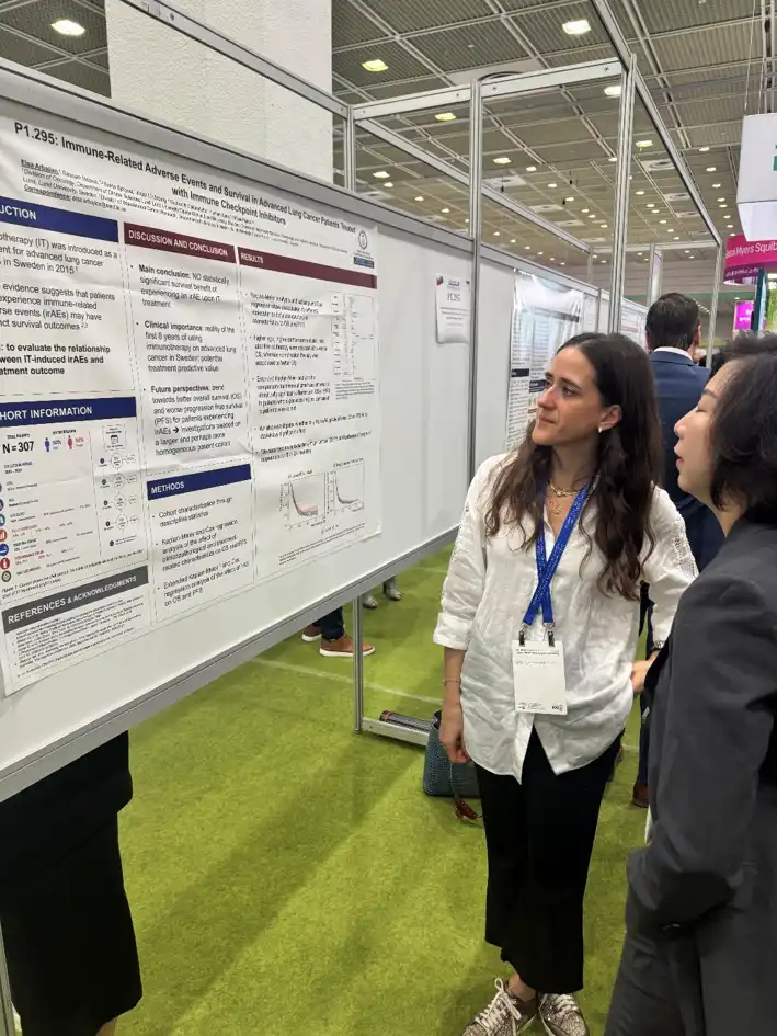 WCLC 2026 Seoul – viktiga nyheter inom lungcancer. Marina Labor, lungläkare ifrån Linköping, en av årets WCLC-stipendiater.